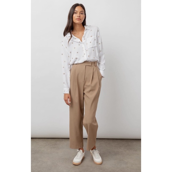 Rails NWT Rocsi Button Down Blouse - White - Small - Picture 4 of 15